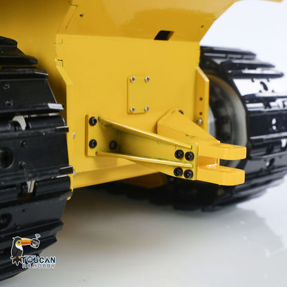 1/12 RC Metal Hydraulic Bulldozer D65EX Radio Controlled Heavy Machine Model RTR Construction Car I6S