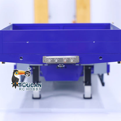 1/14 Metal LESU RC Trailer with Hydraulic System Electronic Lifting Legs