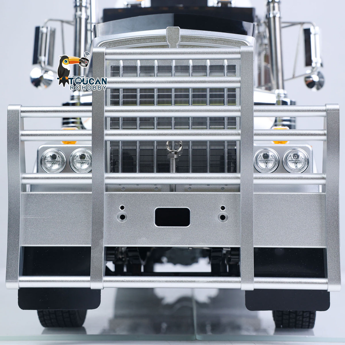 JDM 518K 6x4 1/14 Metal Remote Control Tractor Truck C509 2 Speed Gearbox RC Lorry Car Motor ESC Light Sound System RTR Model