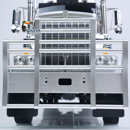 JDM 518K 6x4 1/14 Metal Remote Control Tractor Truck C509 2 Speed Gearbox RC Lorry Car Motor ESC Light Sound System RTR Model