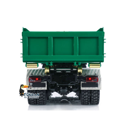 LESU 8x8 1/14 RC Camion à benne basculante hydraulique RTR Radio Control Voitures à benne basculante complète Lumières Sons