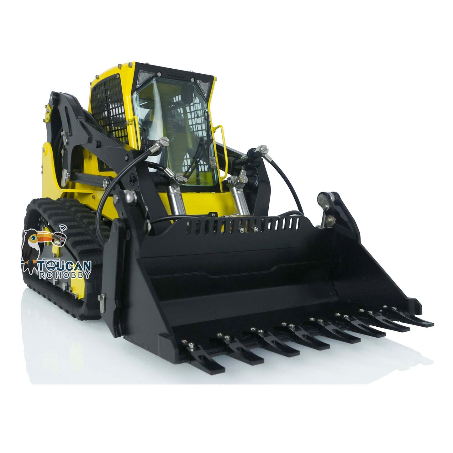 LESU 1/14 RC Metal Hydraulic Aoue LT5 Painted Assembled PNP Tracked Skid Steer Loader B0008