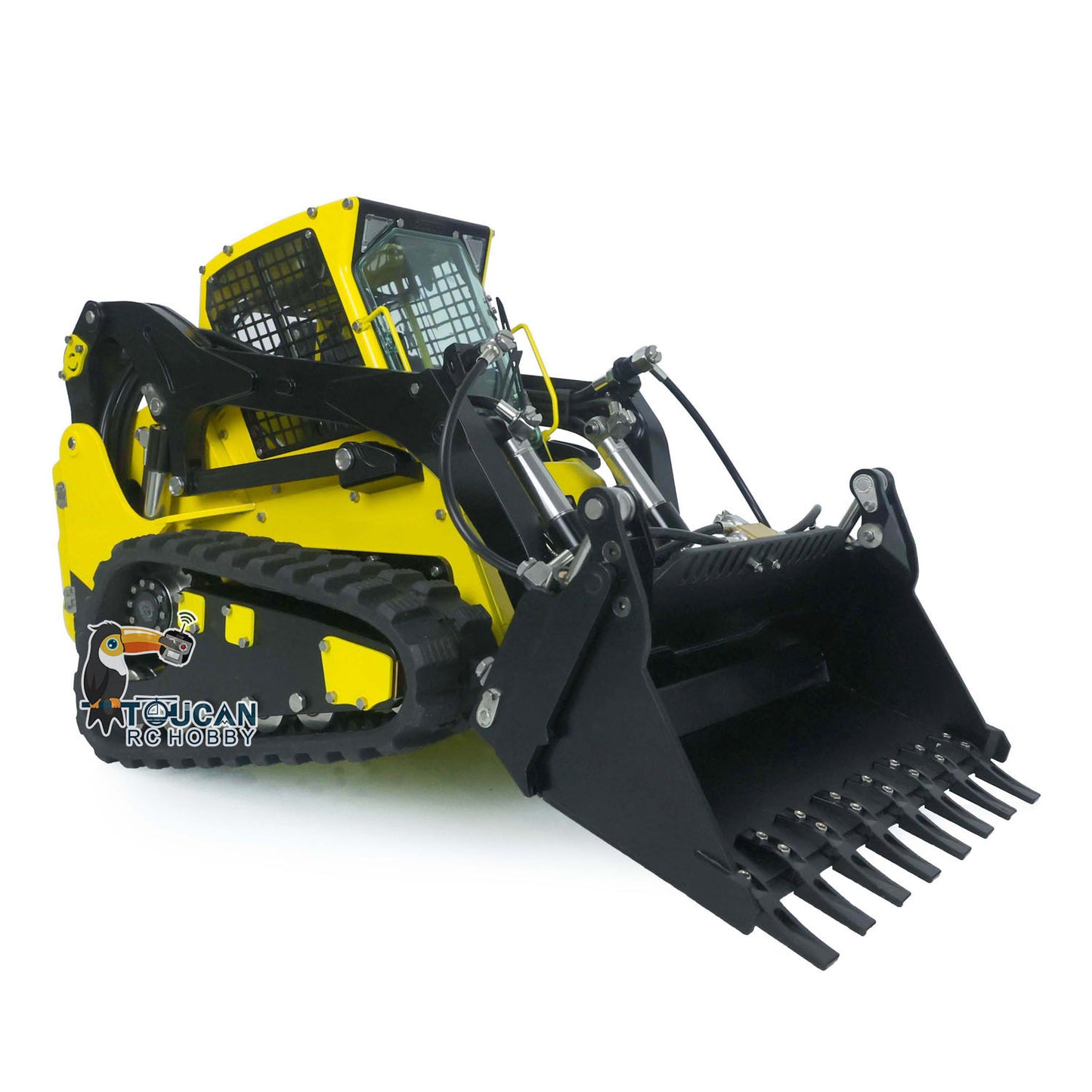 LESU 1/14 RC Metal Hydraulic Aoue LT5 Painted Assembled PNP Tracked Skid Steer Loader B0008