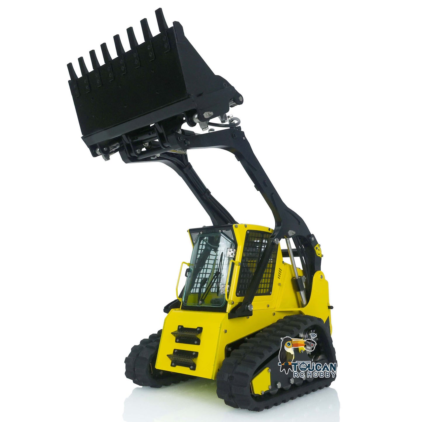 LESU 1/14 RC Metal Hydraulic Aoue LT5 Painted Unassembled Tracked Skid Steer Loader B0008