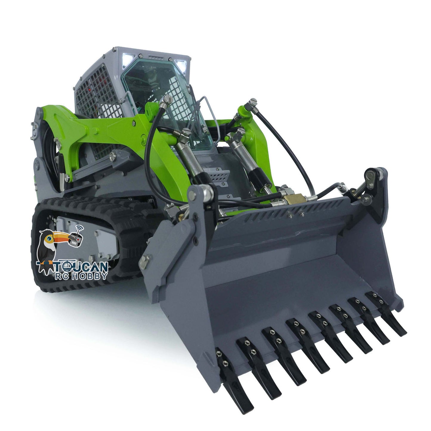 LESU 1/14 RC Metal Hydraulic Aoue LT5 Painted Assembled RTR Tracked Skid Steer Loader B0008