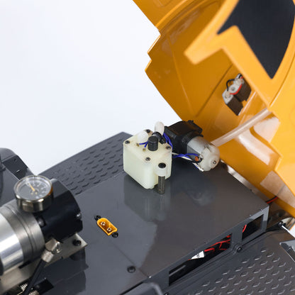 US STOCK XDRC 580 1/14 Metal RC Hydraulic Loader RTR Engineering Vehicles Smoke Lights