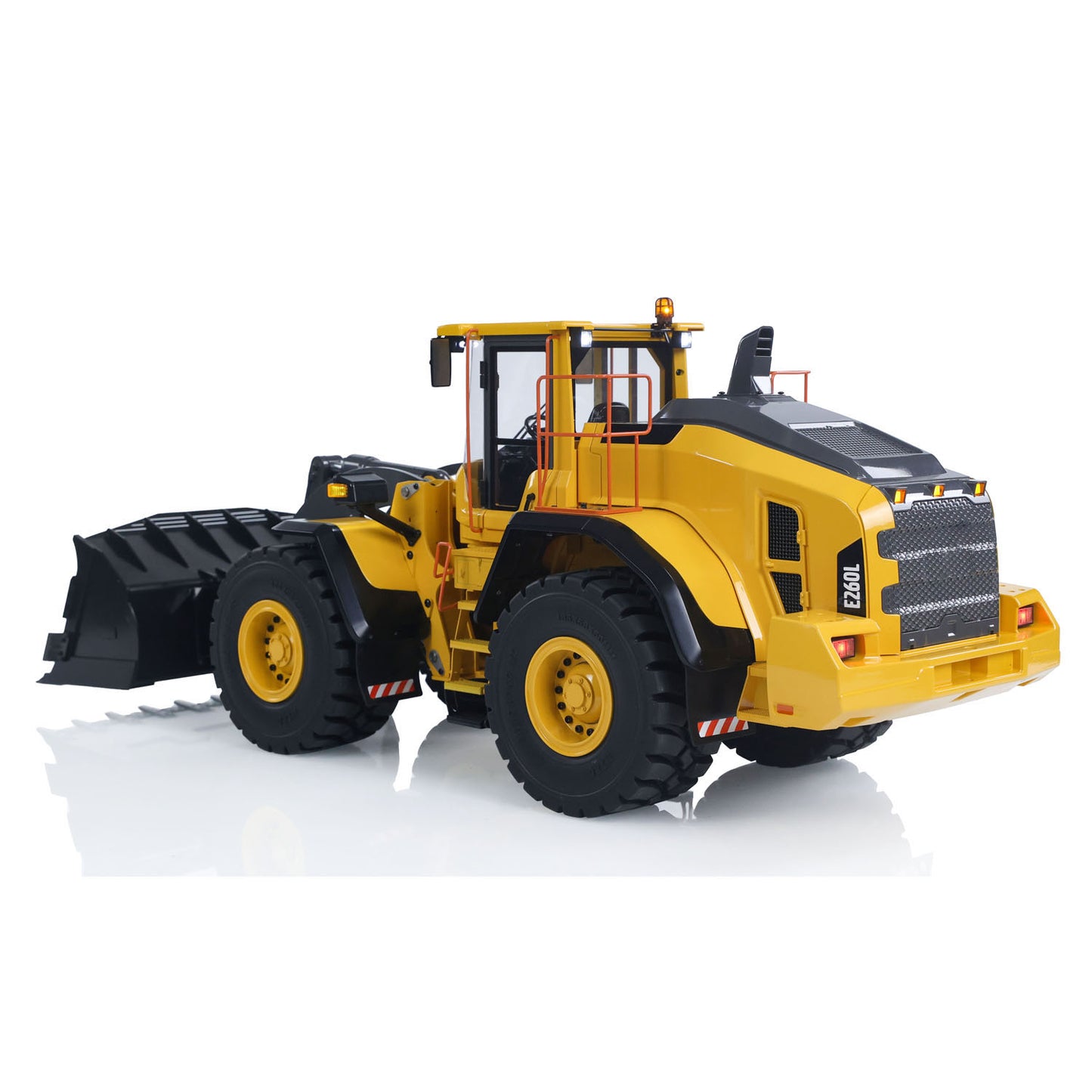US STOCK MTRC 1/14 RC Hydraulic Loader E260L RTR Model Metal Radio Control Heavy Machine Car Construction Vehicles ST8 Radio Battery