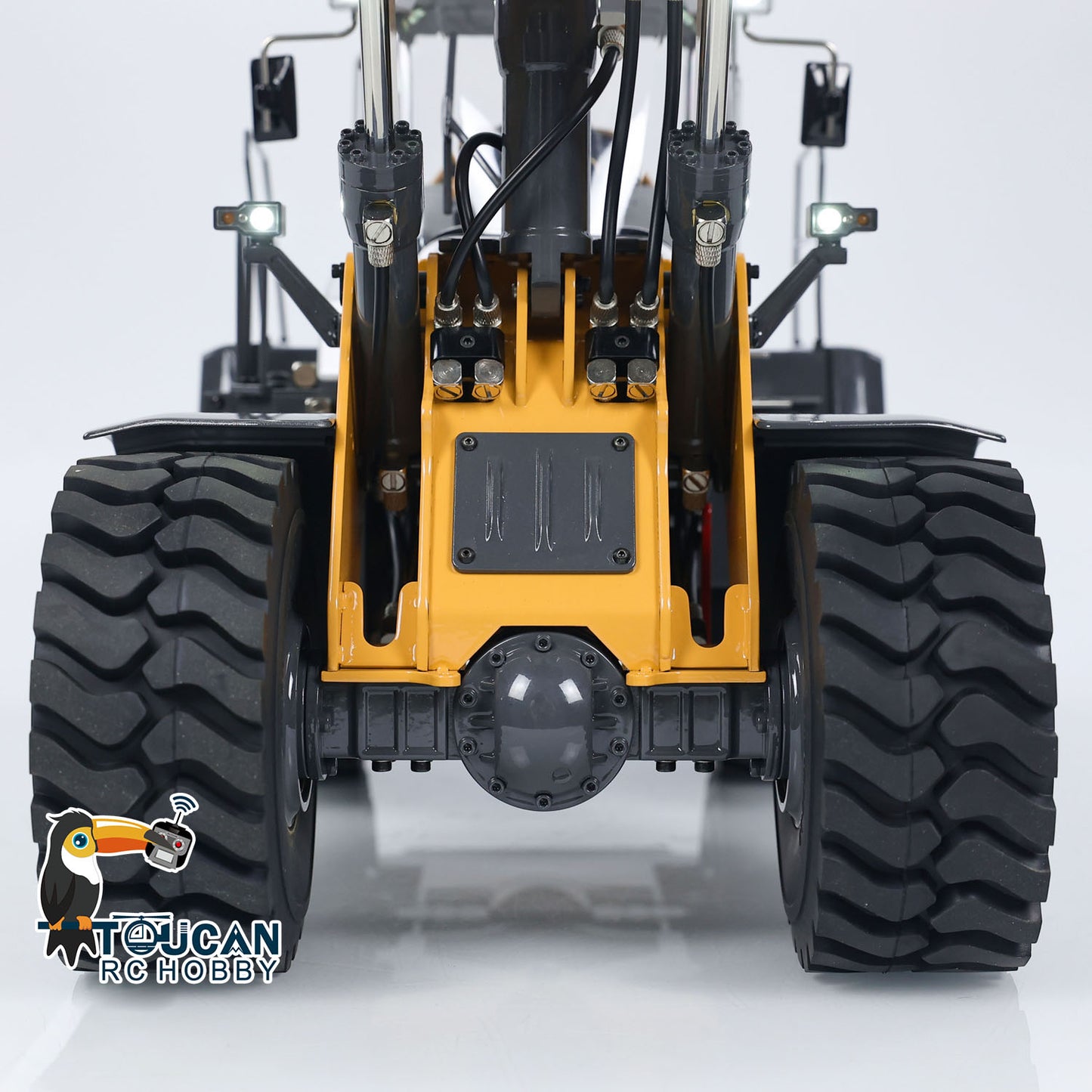 XDRC 1/14 Metal RTR RC Hydraulic 580 Wheeled Loader