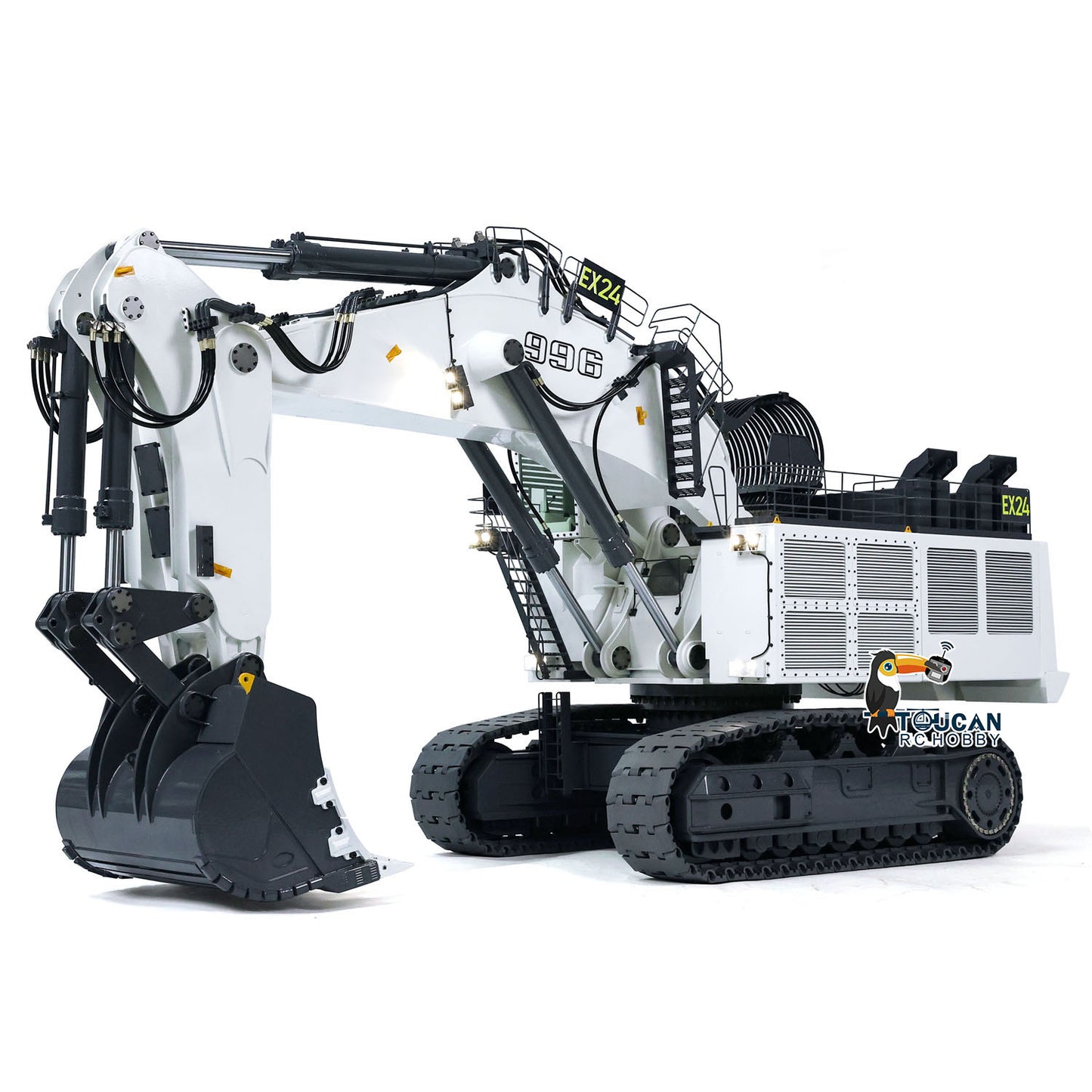 1/20 Metal Hydraulic RC Excavator 996 With Taranis XE Radio Controller