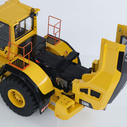 Fast Shipping MTRC 1/14 RC Hydraulic Loader E260L RTR Model Metal Radio Control Heavy Machine Car Construction Vehicles ST8 Radio Battery