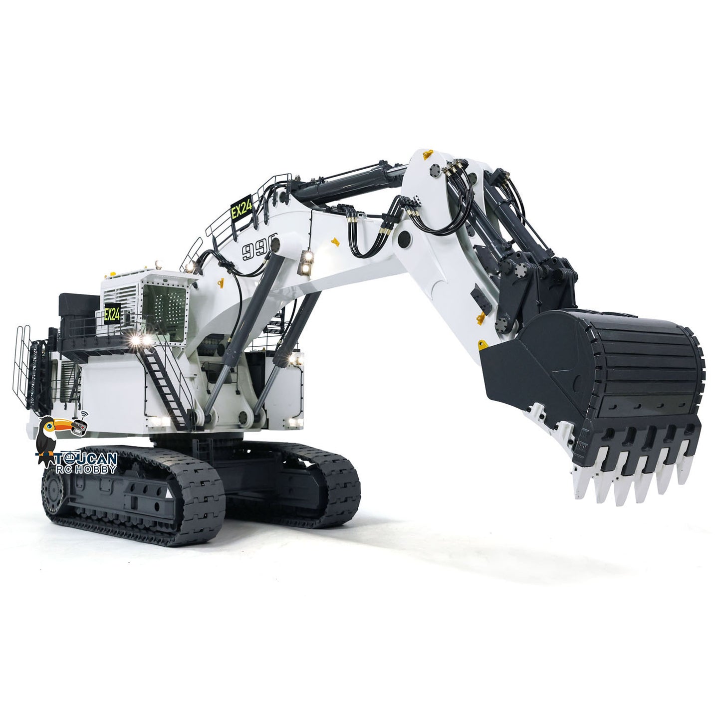 1/20 Metal Hydraulic RC Excavator 996 With Taranis XE Radio Controller