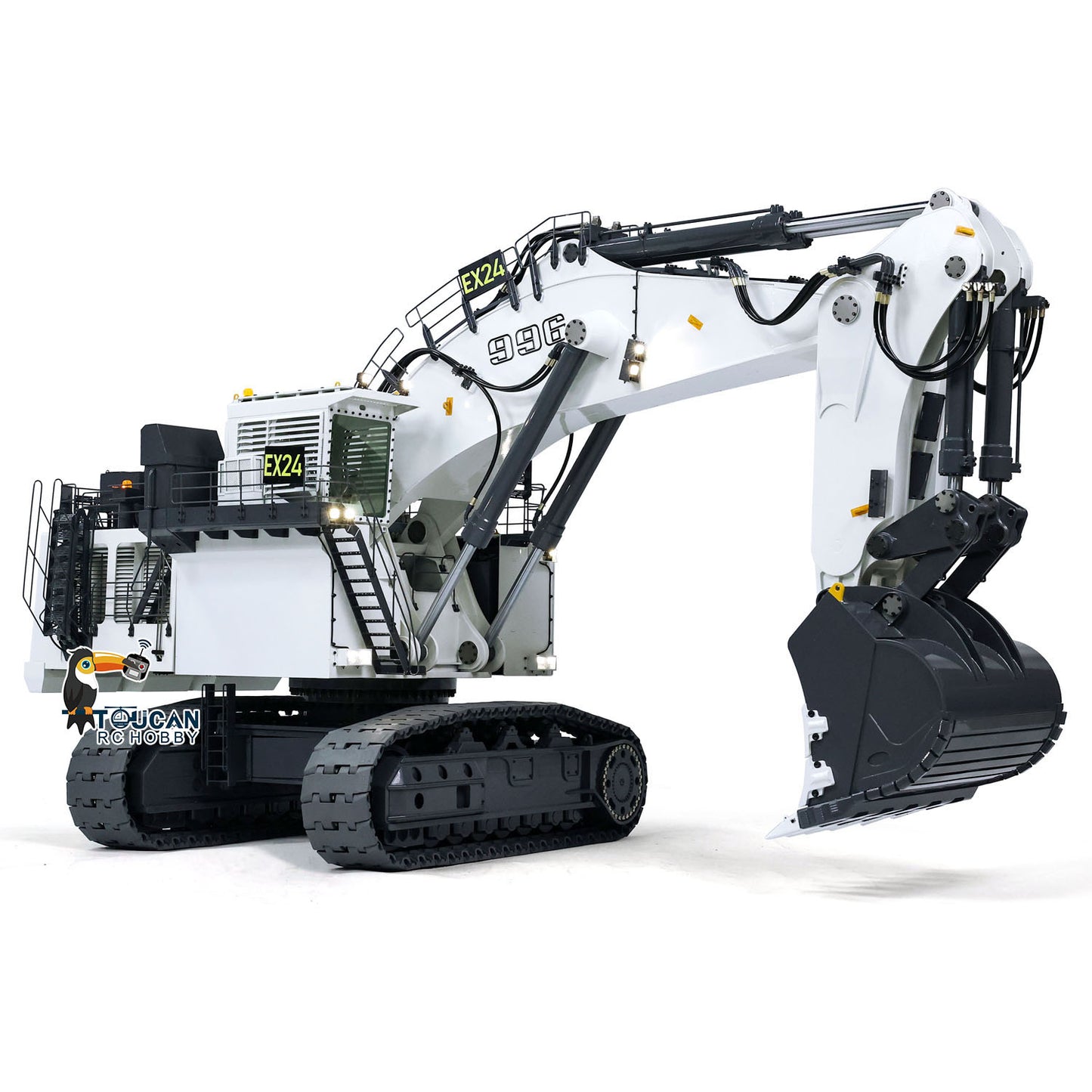 1/20 Metal Hydraulic RC Excavator 996 With Taranis XE Radio Controller