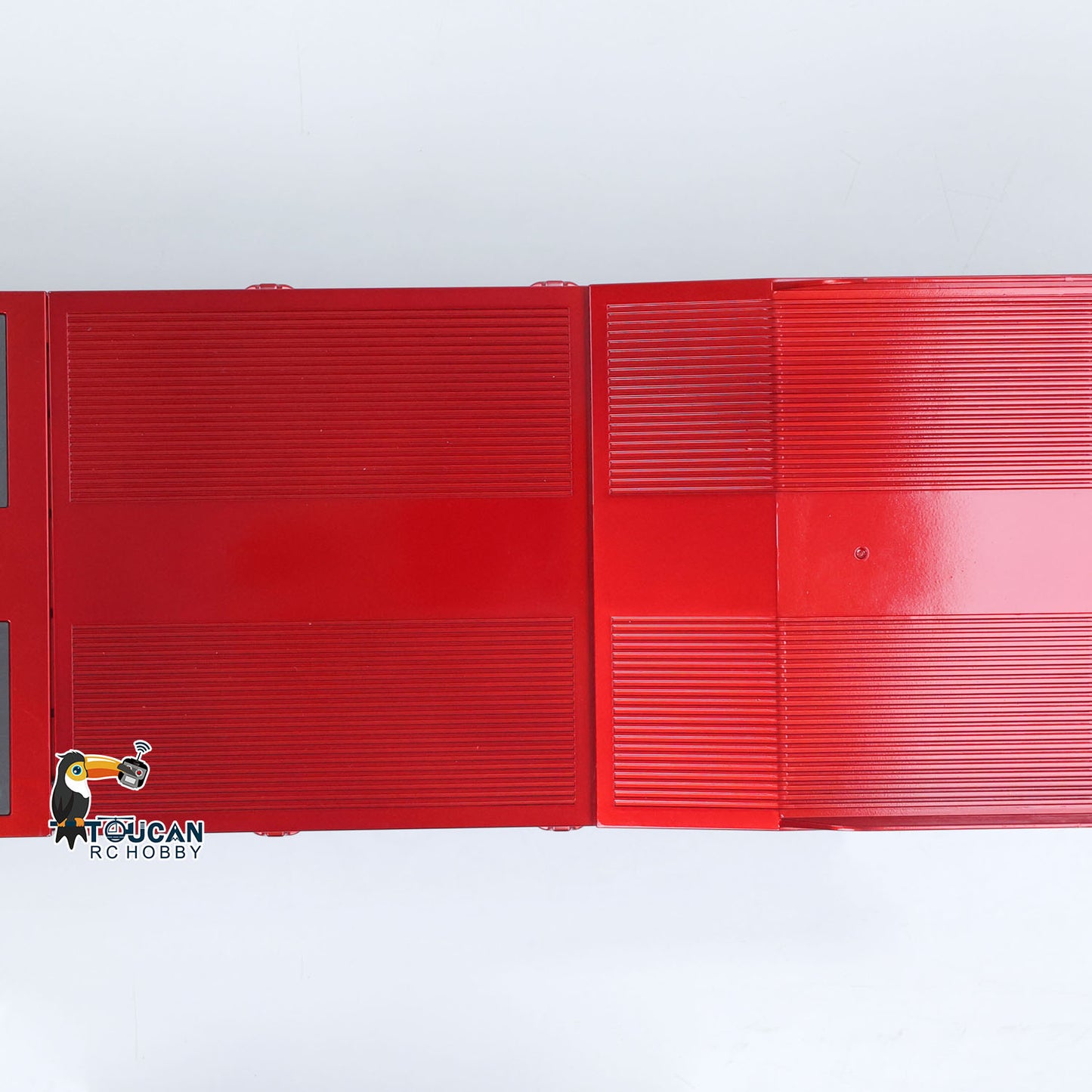 3 Axle Plastic Semi Trailer Flatbed 1502 for 1/18 Remote Control Tractor Truck HUINA 1501 RC Lorry Car Model Upgrade Parts