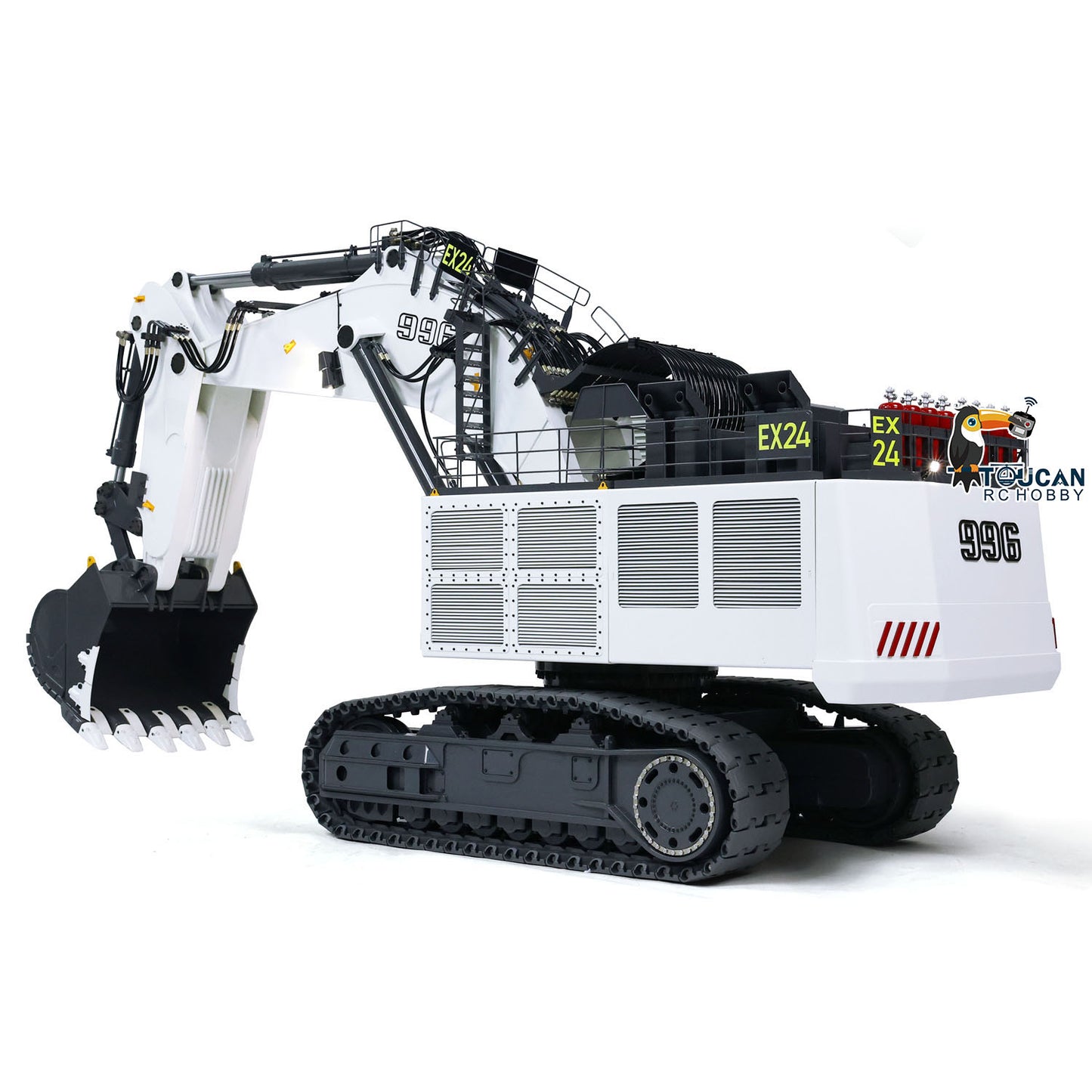 1/20 Metal Hydraulic RC Excavator 996 With Taranis XE Radio Controller