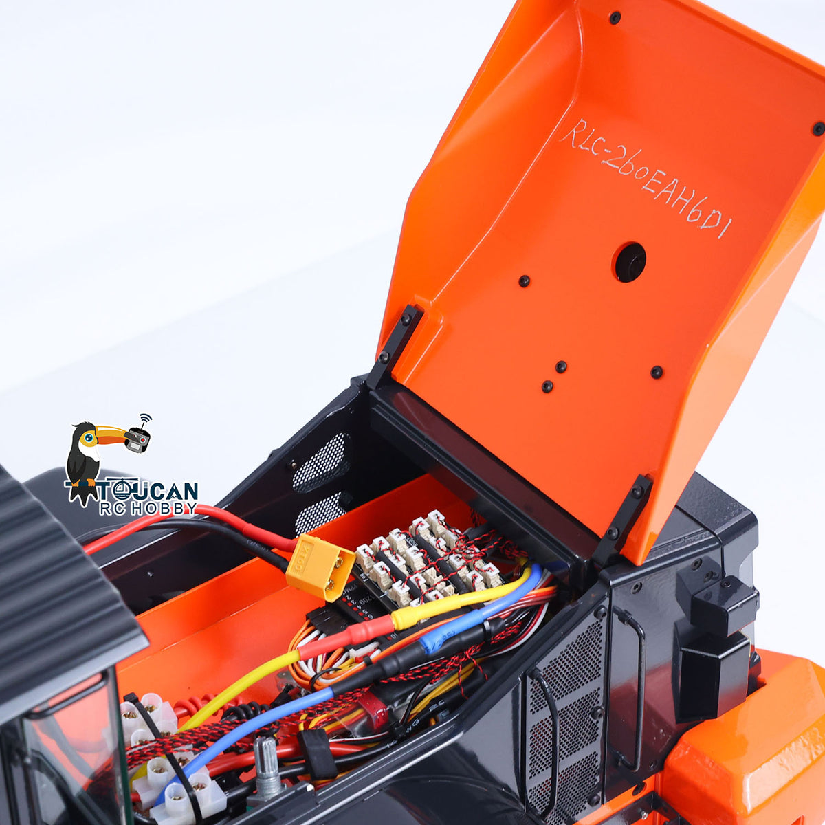 JDM 198 1/14 Hydraulic RC Wheel Loader ZW370 Metal Construction Model 4WD Diff Lock 2 Speed Gearbox Brushless Drive Sound Light