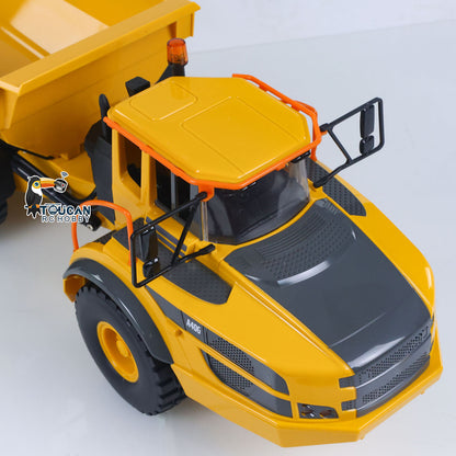 Plastic DoubleE E591 003 1/20 RC Articulated Dumper 6WD Electric Remote Control Truck Motor Battery USB Charging Cable RTR