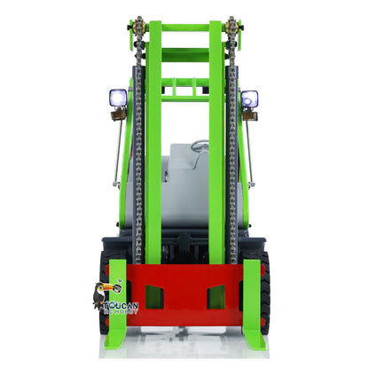 1/14 Hydraulic RC Forklift Wheeled Transfer Car Metal Construction Vehicles
