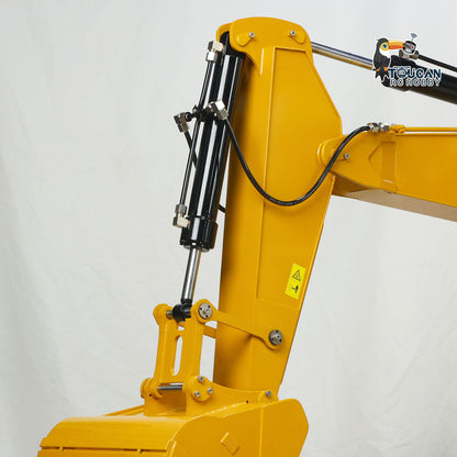 Huge 1/8 RC Hydraulic Excavator 395 Metal Heavy Duty Digger RTR Radio Controlled Construction Vehicles Models Flysky Radio