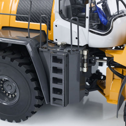 US STOCK XDRC 580 1/14 Metal RC Hydraulic Loader RTR Engineering Vehicles Smoke Lights