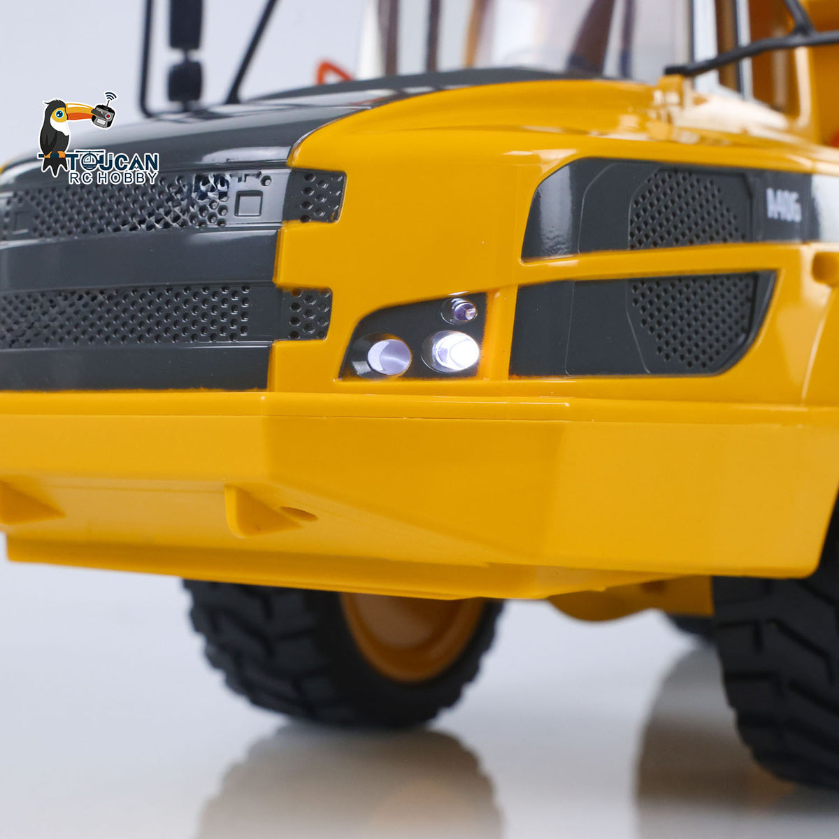 Plastic DoubleE E591 003 1/20 RC Articulated Dumper 6WD Electric Remote Control Truck Motor Battery USB Charging Cable RTR