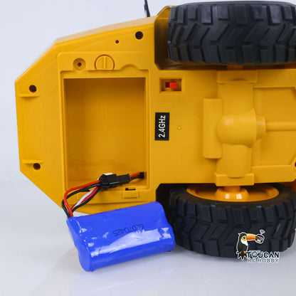 Plastic DoubleE E591 003 1/20 RC Articulated Dumper 6WD Electric Remote Control Truck Motor Battery USB Charging Cable RTR