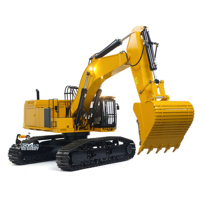 IN STOCK Metal 1/8 390F RC Hydraulic Excavator Digger Shear Scissor Grab Bucket Ripper Quick Released Coupler
