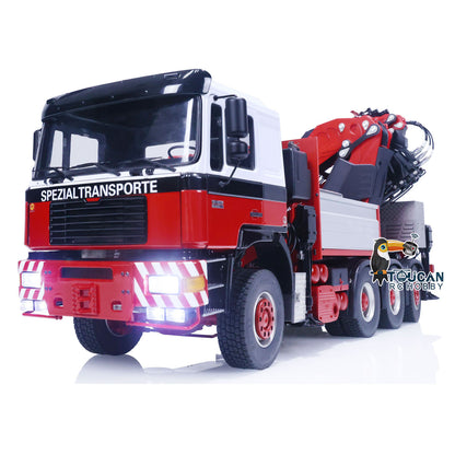 1/14 F2000 8X8 RC Crane Truck F1650 Hydraulic Engineering Car