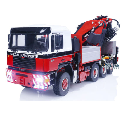 1/14 F2000 8X8 RC Crane Truck F1650 Hydraulic Engineering Car