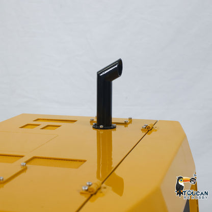 IN STOCK Metal 1/8 390F RC Hydraulic Excavator Digger Shear Scissor Grab Bucket Ripper Quick Released Coupler