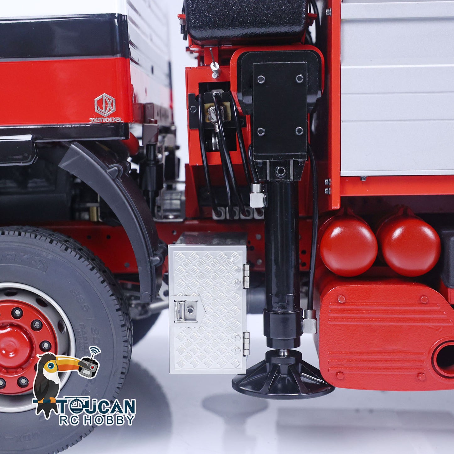 1/14 F2000 8X8 RC Crane Truck F1650 Hydraulic Engineering Car