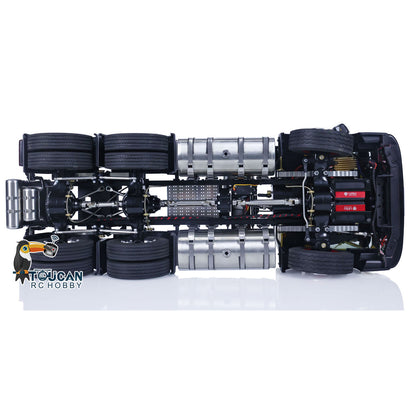 TOUCAN 1/14 6x6 RC Tractor Truck 3Axles Painted Assembled Remote Control Car Model