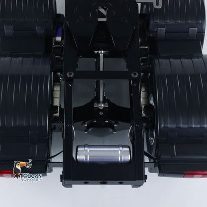 6X6 1/14 Radio Controlled Lorry Car RC Tractor Truck Model Battery RTR NO Lock Differential Axles 2Speed for TAMIYA Semi Trailer