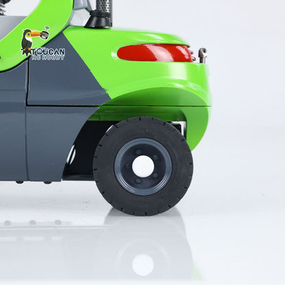 1/14 Hydraulic RC Forklift Wheeled Transfer Car Metal Construction Vehicles
