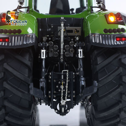 LESU AOUE 1050 4x4 1/14 Hydraulic Metal RC Tractor With Radio Battery Smoke Unit Upgrade Sound System