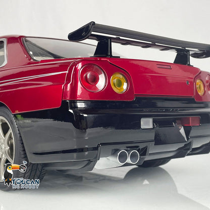 IN STOCK Capo 1/8 RTR 4x4 4WD R34 Assembled Painted RC Racing Drifting Car With Brushed Motor ESC