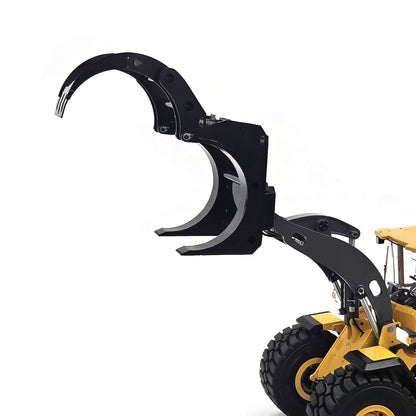 Metal Root Rake Grapple Sorting Grapple Attachment for MTM 1/14 RC Hydraulic Loader WA480 E260L Construction Vehicle Model Parts