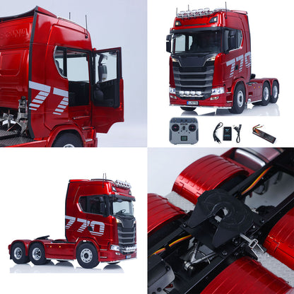 ONLY ONE Fast Shipping KABOLITE 1/14 770S 100 RC Tractor Truck 6x6 Remote Control Lorry Car 2Speed Gearbox Differential Lock Battery Radio RTR Model