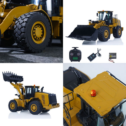US STOCK HUINA K966 KABOLITE 2.4G 1/16 Hydraulic RC Loader Car Model 7500mAh Battery