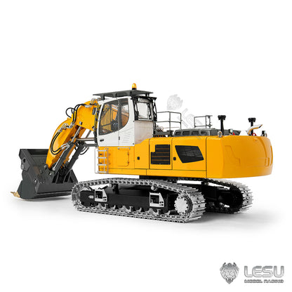 LESU Aoue LR956 1/14 Metal RC Front Shovel Digger B0041 Dual Pumps Hydraulic Excavator KIT/PNP/RTR with 4CH Valve Brushless Motor Light System
