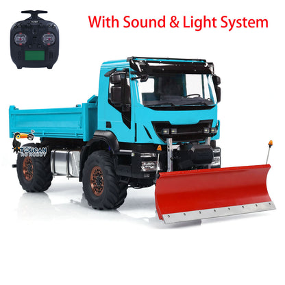 1:14 Hydraulic RC Dump Truck 4x4 Radio Control Tipper With Snow Blade