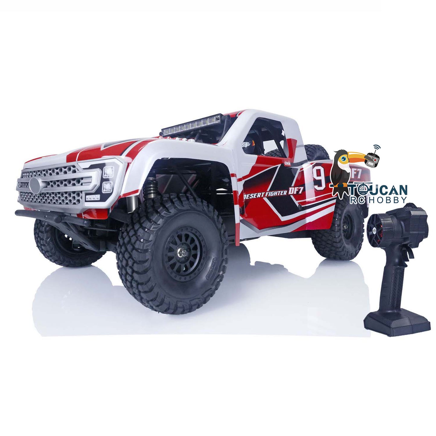 YIKONG YK4072 DF7 V2 1/7 RC Voiture 4WD Desert Crawler Tout-terrain