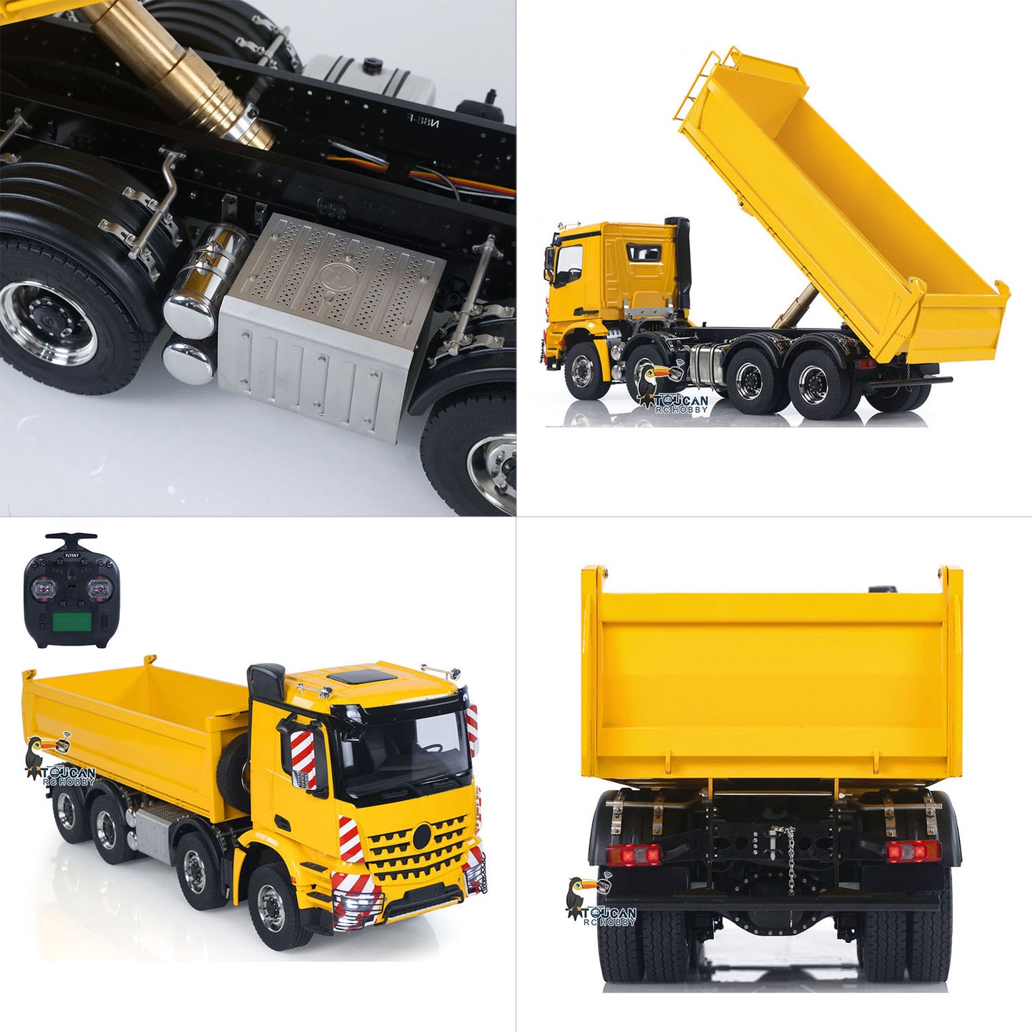 1/14 8x8 RC Hydraulische Dump TTipper Auto PNP ESC Servo