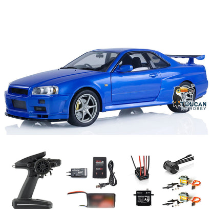 AUF LAGER Capo 4WD RC Drift Rennwagen 1/8 R34 RTR Autos