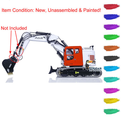 LESU 1/14 Aoue Metal ET26L Painted Unassembled Hydraulic Three-section RC Excavator B0012