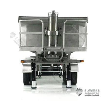 IN STOCK LESU 1/14 Unassembled Metal Hydraulic Dumper Tipper A0017