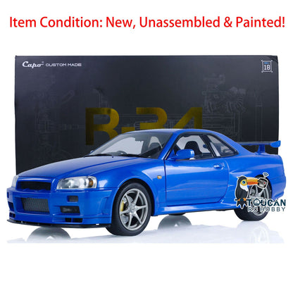 IN STOCK 1/8 Capo RC Racing Car High-Speed Drift Vehicles R34 Model