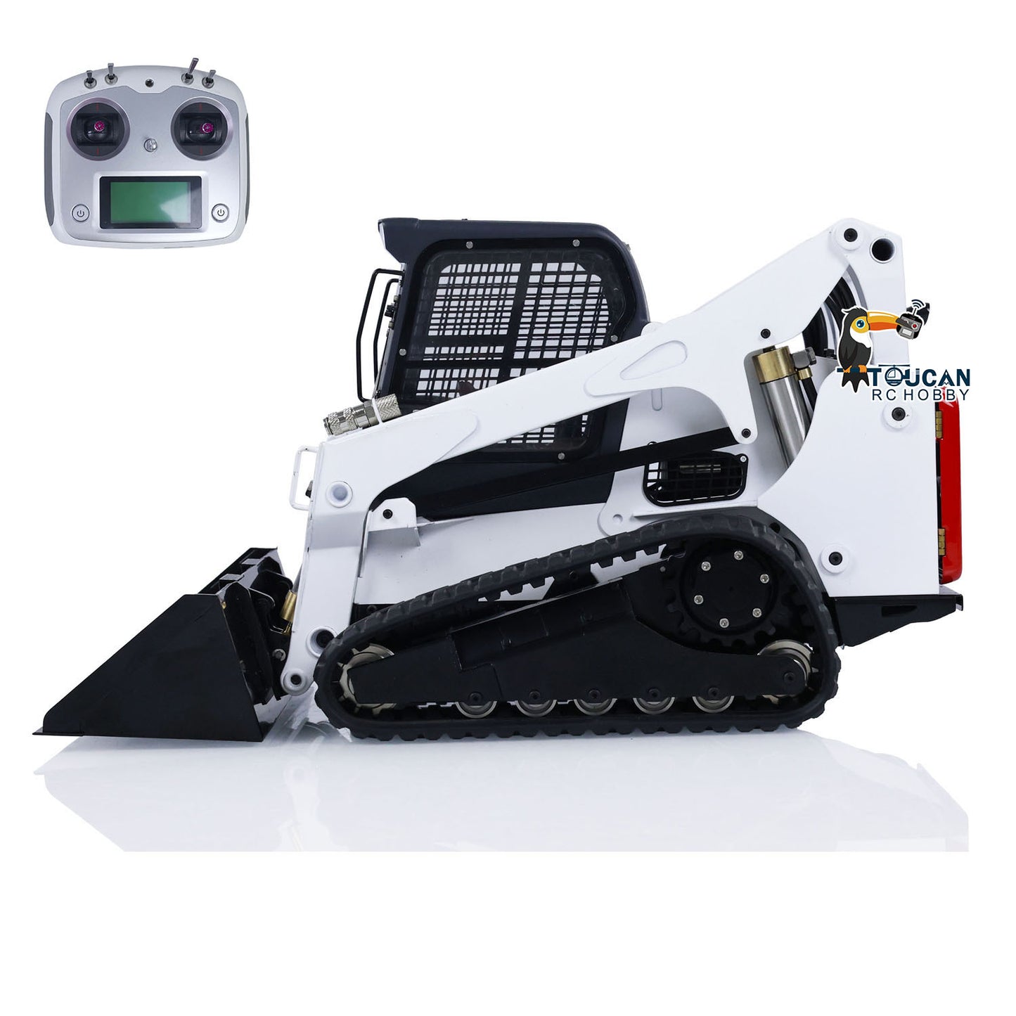 1/14 RC Hydraulic Skid-Steer Tracked Loader SM770 Remote Control Car Light Sound