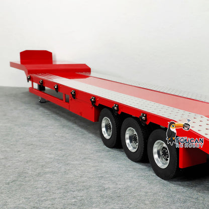 1/14 3Axles Metal Semi-Trailer for RC Tractor