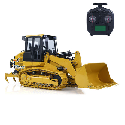 JDModel 1/14 Metal RC Hydraulic Tracked Loader JDM-188 963D 3CH Valve Pump Construction Car I6S Radio RTR Model Light 201 Sound