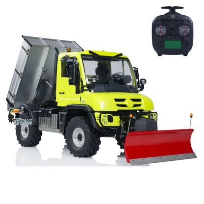 U423 1:10 4X4 Hydraulic RC Off-road Dump Crawler With Snow Blade